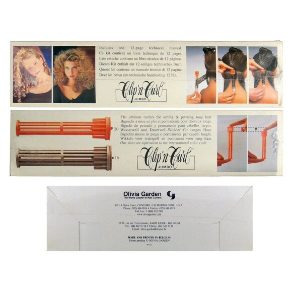 Olivia Garden Curlers Rollers Clip & Curl Set NO Pin Needed NEW Sealed Box - Picture 3 of 3